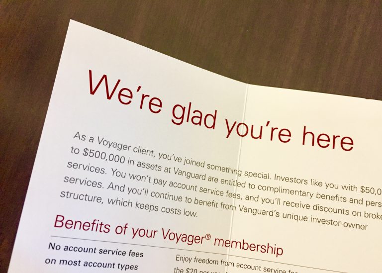 In Which I Get My First Chunk Of Vanguard Advice The Billfold